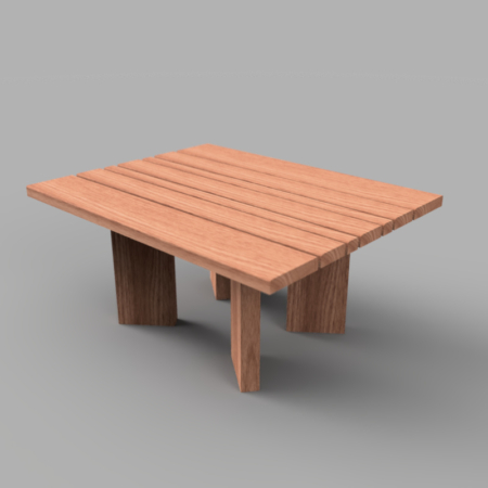 ZITTEM tuinstoel met bijzettafel - studio foto