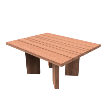 ZITTEM tuinstoel met bijzettafel - vrijstaand