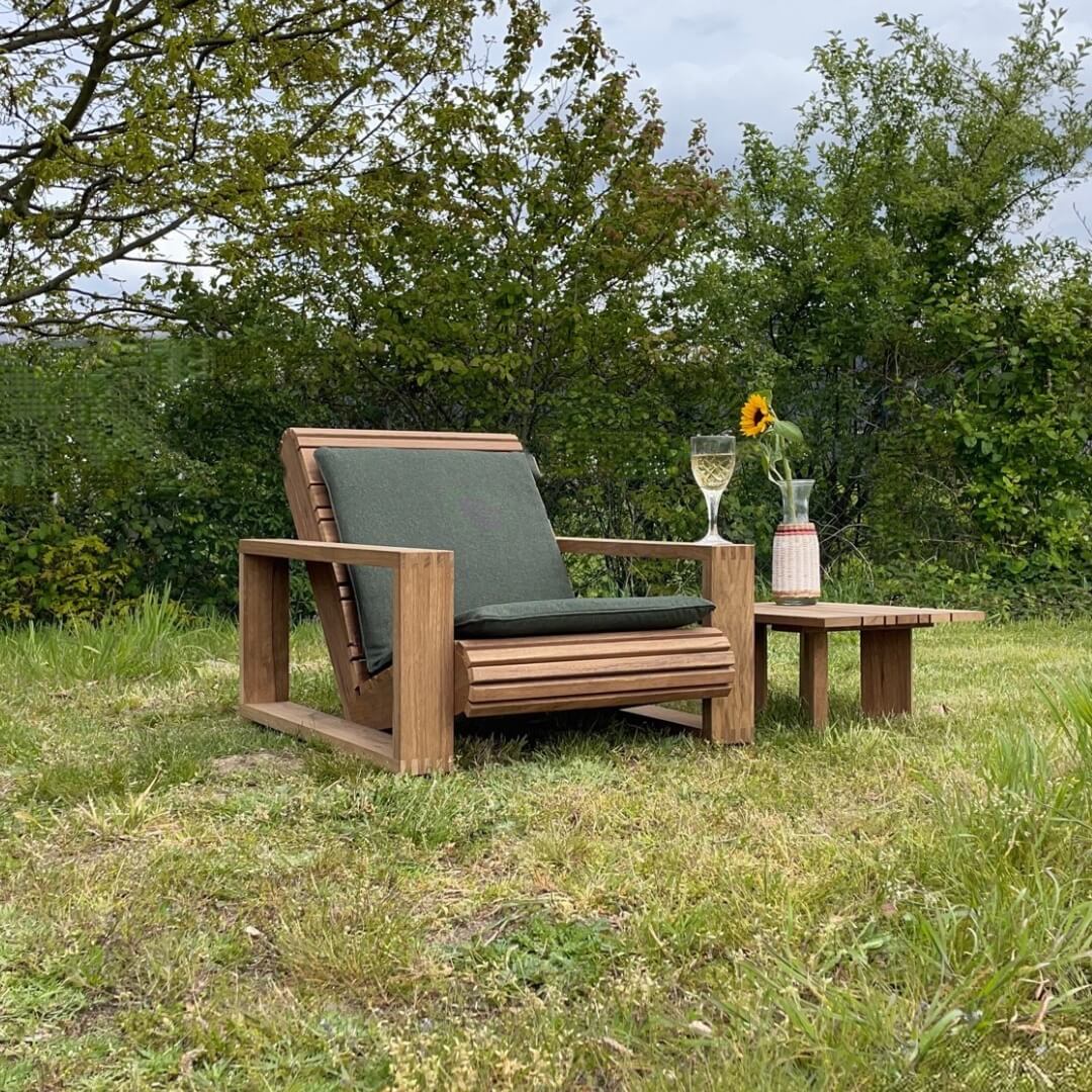 ZITTEM tuinstoel kussen in groen
